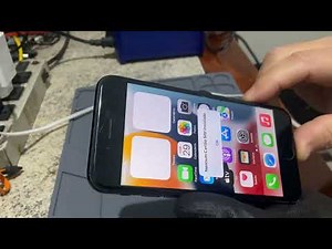 IPHONE 7 REINICIANDO NO LOGO DA MAÇA EM LOOP INFINITO