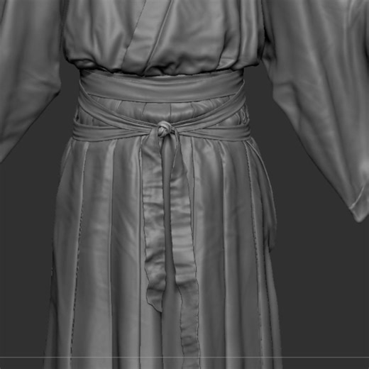 Alice (Jeongmin) lee | Tightening up the strap and knot shapes #D43 #3d #character #modeling #simulation #zbrush #cg #dynamic #sculpting #portrait #realistic... | Instagram