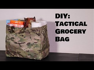 DIY Tactical Grocery Bag