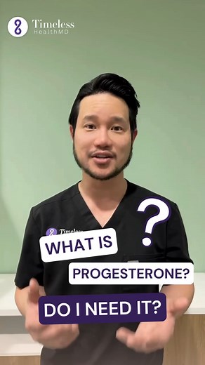 Patients often ask us what progesterone is. Dr. Edward breaks down why progesterone is an essential and game-changing hormone for balancing our bodies. #HormonalBalance #SelfLove #Wellness #HealthyLiving #HormoneHealth #Stress #MoodChanges #MenstrualCycle #BirthControl #Fertility #HolisticHealthcare #WellnessJourney | Timeless Health MD