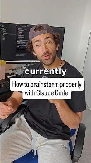 Brainstorming with Claude Code