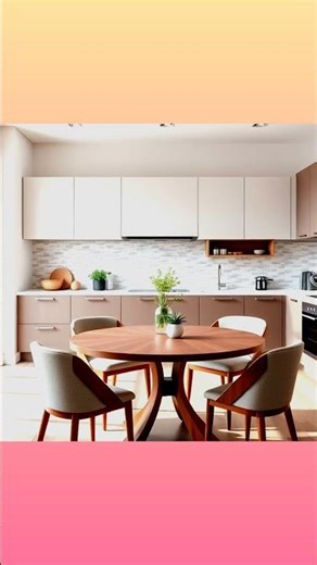 🤯Space-Saving Dining Tables for Compact Kitchens