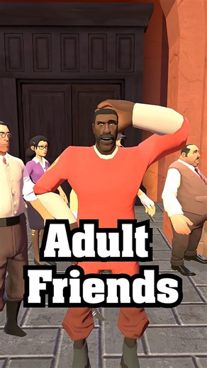 Legendary Quickie: Adult Friends #fypシ #lilsauce #comedy #funny #rant #sfm #animation #life