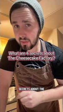 What are 4 secrets that you may not know about The Cheesecake Factory restaurant and menu? #fyp