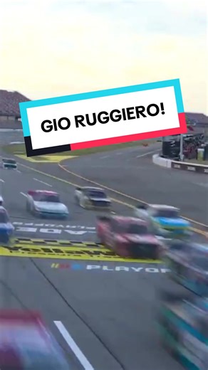 Gio Ruggiero's First Win in Craftsman Truck Series!