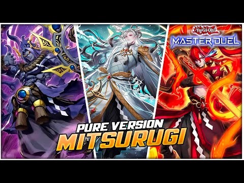 No Ryzeal or Orcust! Pure Mitsurugi Deck! | Deck List & Combo | Yu-Gi-Oh! Master Duel