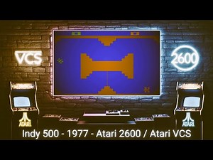 Indy 500 - 1977 - Atari 2600 ( Atari VCS )
