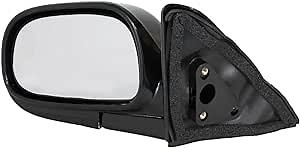 RAREELECTRICAL New Left Driver Side Door Mirror Compatible With 1993-1997 Toyota Corolla To1320102 87940-02061 8794002061 87940 02061 Base Sedan