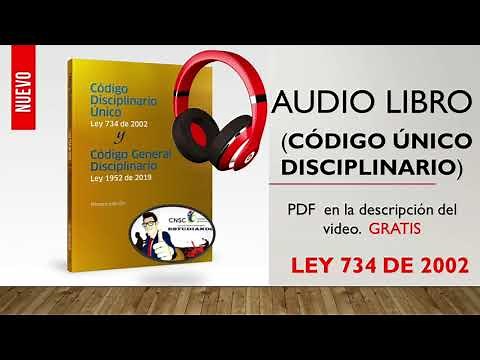Código Disciplinario Único (AUDIO LIBRO) Voz colombiana
