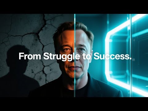 Elon Musk Story:From Sleeping on the Floor to Building Tesla & SpaceX | Motivational Success Journey