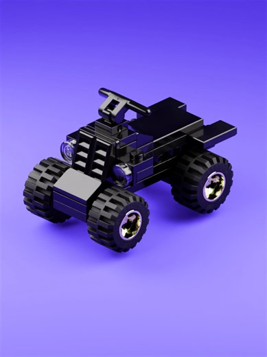 LEGO Yamaha Banshee 🏁 Watch this legendary sport ATV come to life brick by brick. @Mini Bricks #lego #yamaha #banshee #atv #quad