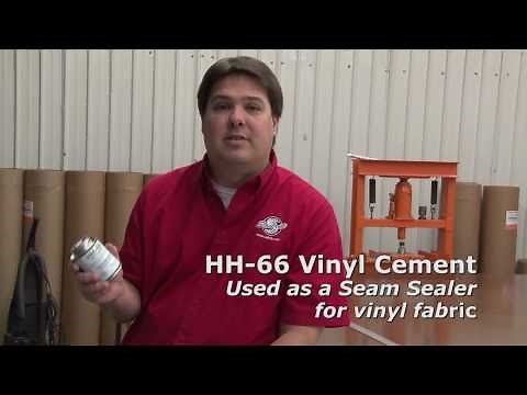 HH-66 Vinyl Cement - Used for Sealing Seams Video