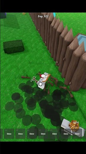 PLANTING 100 SAPLINGS IN 99 NIGHTS IN THE FOREST🤣 #roblox #99nightintheforest