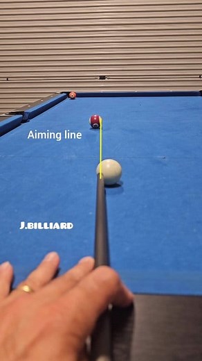 Aiming and Mastering the Cut Shot in Pool #8ballpool #poolshots #trickshots #billiards | JBilliard JBilliard