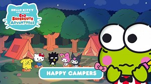 Are you ready for another Supercute Adventure? 🏕️💕 See what adventures Hello Kitty and her friends get into when Badtz-Maru shares a spooky campfire story on the #HelloKittyandFriends YouTube channel: https://bit.ly/3lC4Ilk | Hello Kitty