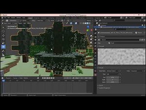 How to make waving blocks in Blender 2.9 + Eevee lighting tricks | Minecraft Animation tutorial |