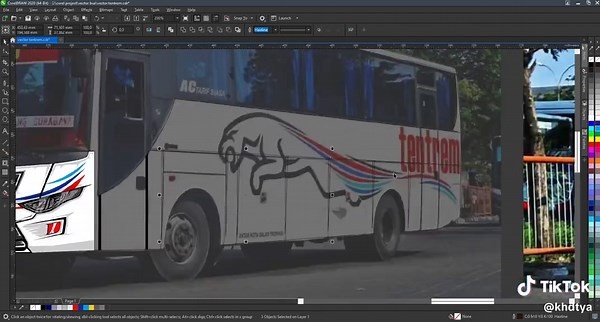 Part 3 Tentrem Bus Vector #desainvector , #bismania , #tutorialdesain , #liverybis , #coreldrawtutorial , #desainkreatif , #bisvector , #vectorindonesia , #fypdesain , #fypシ