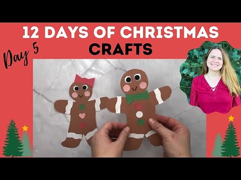 Gingerbread Man Craft (Free Template)