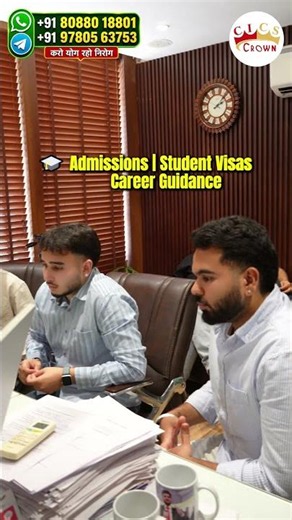 🚨Dream to Study Abroad? Study in Europe 2026 | Europe Student Visa🎓 Contact Crown Immigration Today!