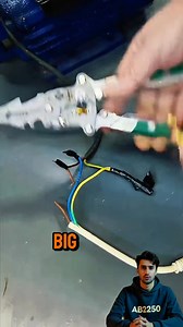 Pliers with built-in voltage testing. #ToolHacks #VoltageTester | Ab2250