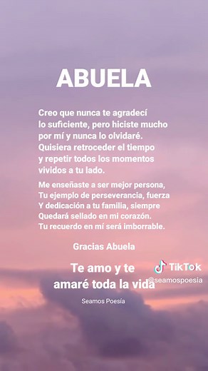 #abuela #amordeabuela #abuelita #miabuela #teamo #poemas #poemasparadedicar
