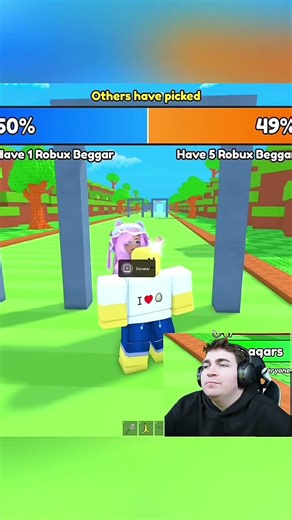 steak finds the greediest game on Roblox #roblox