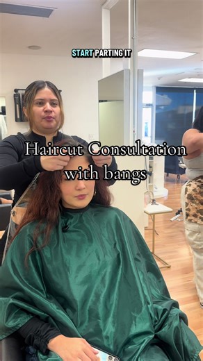Haircut Consultation Ideas for Bangs and Layers