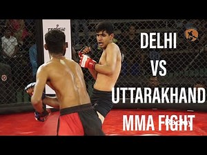 Delhi Vs Uttarakhand MMA Fight | Rohit Sherawat Vs Ajay Singh | AIMMAA Nationals 2019