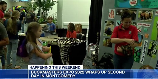 Buckmasters Expo 2022 wraps up second day in Montgomery