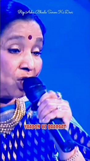 Chura Liya Hai Tumne Jo Dil Ko🌹❤️Yaadon Ki Baaraat||Asha Bhosle Live Performance #shorts #ashabhosle