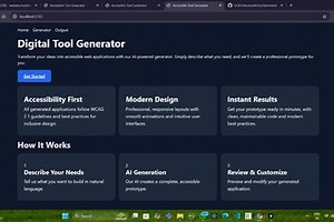 Instruct2Access: Turning Words into Inclusive Tools