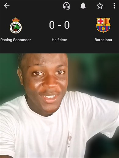 Barcelona vs Racing Santander: Halftime Analysis