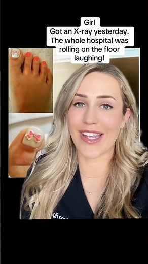 The forbidden toe X-ray