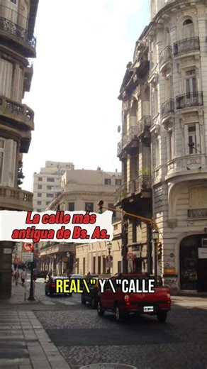 La CALLE más antigua de Buenos Aires 🇦🇷📜