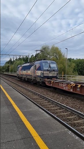 383.205 - Nákladní vlak ZSSK Cargo - Semanín - 17.9.2025 #vlaky #trains #shorts #railway
