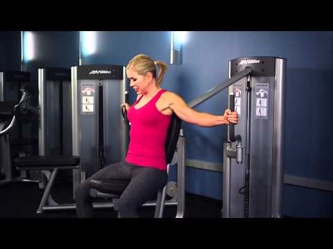 Life Fitness Optima Series Pectoral Fly Rear Delt Instructions
