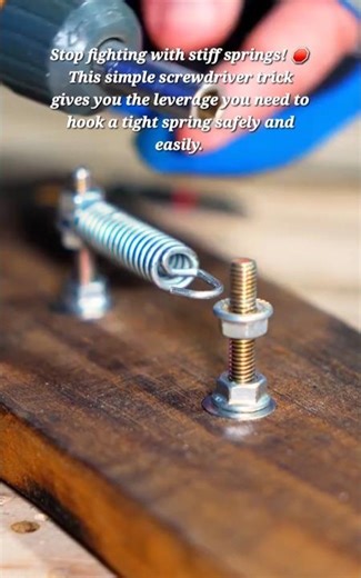 How to Safely Pull a Tight Spring: The Ultimate Workshop Hack 🛠️