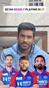 Delhi’s Most Dangerous XI💀 💙 Iss baar Delhi hai tyaar 🔥 #ipl2026 #delhicapitals #iplauction #dc