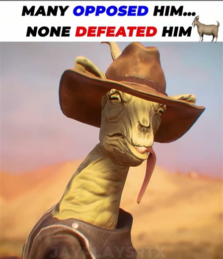 He Was Hated by Many, Defeated by None 🐐🤯 #goatsimulator #gaming #shortsfeed