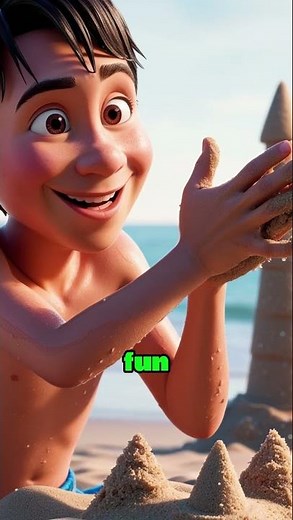 "Life Lesson at the Beach | Inspirational Animated Short | Disney Pixar Style Motivation"
