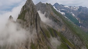 The Alps – Mountain Peaks in the Clouds 4K