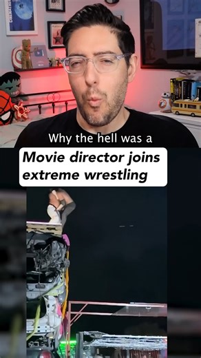 Why was a Hollywood director just slammed through glass into barbed wire in an extreme wrestling match? (Sources: NME, Michael Philippou on IG) | Pop Culture Brain