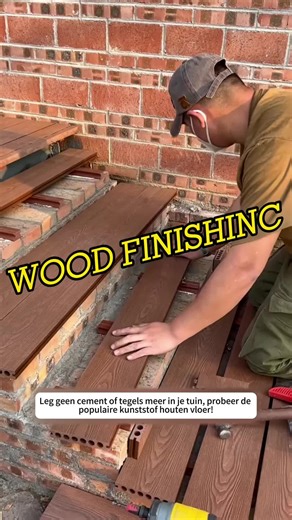 Modulaire Kunststof Houten Vloeren voor Jouw Tuin