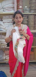 Riwaz fabric Customise saree Lace border Booking no 072784 10550 | Riwaz