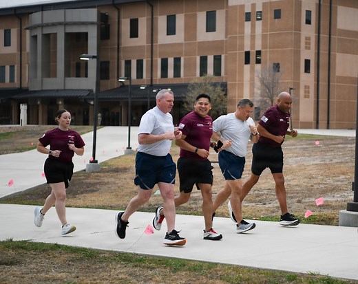 Eighteenth Air Force Commander visits AF BMT