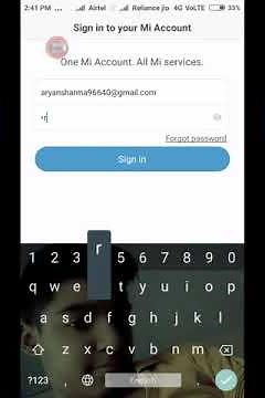 How to sign in your mi account