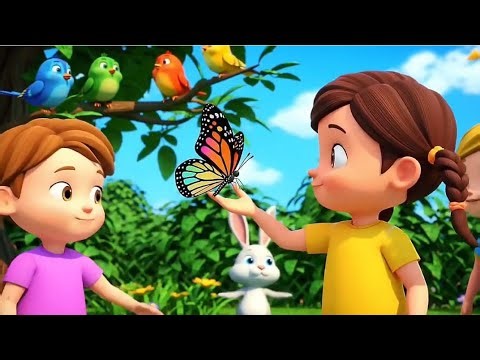 "🦋 The Ultimate Butterfly Dance Song for Kids | Fun & Magical Nursery Rhymes! 🎶"