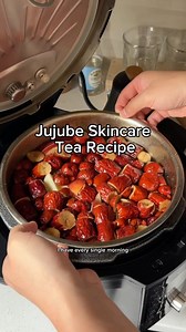 Megan on Instagram: "Full recipe below!! ⬇️ You can get dried red dates (aka jujubes) from your local Asian supermarket try and look for the bigger and rounder ones if you’re comparing two brands. I have 1 cup every single morning with collagen peptide powder any brand works but I use @vitalproteins Recipe (this is enough to last me a week, don’t stress on making measurement exact it’ll turn out good regardless) Ingredients: - dried jujubes (3 full handfuls) - 1 ginger peeled and sliced - handfu