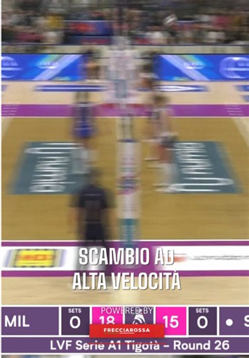 Scambio ad alta velocità Frecciarossa: Vero Volley vs SDB Volley Scandicci