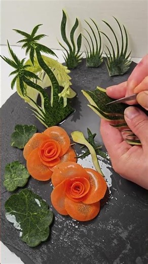 Amazing Vegetable Carving Ideas You Must Try#Easy Vegetable CarvingDesigns for Beginng#KitchenSkills